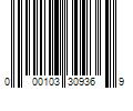 Barcode Image for UPC code 000103309369