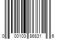 Barcode Image for UPC code 000103868316