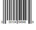 Barcode Image for UPC code 000104545469