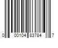 Barcode Image for UPC code 000104837847