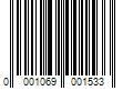 Barcode Image for UPC code 0001069001533