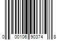 Barcode Image for UPC code 000106903748