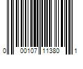 Barcode Image for UPC code 000107113801