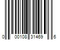 Barcode Image for UPC code 000108314696