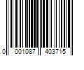 Barcode Image for UPC code 0001087403715