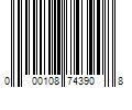 Barcode Image for UPC code 000108743908