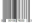 Barcode Image for UPC code 000108763333