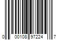 Barcode Image for UPC code 000108972247