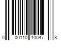 Barcode Image for UPC code 000110100478