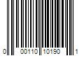 Barcode Image for UPC code 000110101901