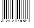 Barcode Image for UPC code 0001104448965