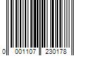 Barcode Image for UPC code 00011072301728