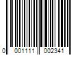 Barcode Image for UPC code 00011110023438