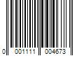 Barcode Image for UPC code 00011110046741