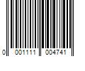 Barcode Image for UPC code 00011110047472