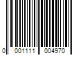 Barcode Image for UPC code 00011110049735