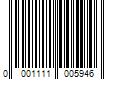 Barcode Image for UPC code 00011110059451