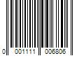 Barcode Image for UPC code 00011110068064