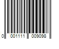 Barcode Image for UPC code 00011110090904