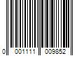 Barcode Image for UPC code 00011110098559