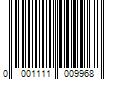 Barcode Image for UPC code 00011110099693