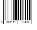 Barcode Image for UPC code 00011110104922