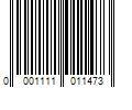 Barcode Image for UPC code 00011110114709