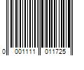 Barcode Image for UPC code 00011110117243