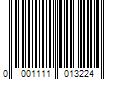 Barcode Image for UPC code 00011110132246