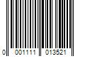 Barcode Image for UPC code 00011110135209