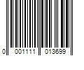 Barcode Image for UPC code 00011110136916