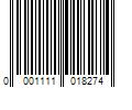 Barcode Image for UPC code 00011110182708