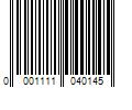 Barcode Image for UPC code 00011110401472