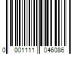 Barcode Image for UPC code 00011110460806