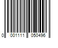 Barcode Image for UPC code 00011110504906