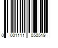 Barcode Image for UPC code 00011110505125