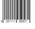 Barcode Image for UPC code 00011110505743