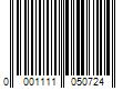 Barcode Image for UPC code 00011110507204