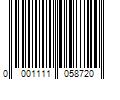 Barcode Image for UPC code 00011110587299