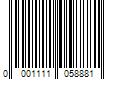 Barcode Image for UPC code 00011110588807