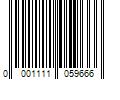 Barcode Image for UPC code 00011110596697