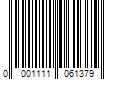 Barcode Image for UPC code 00011110613752