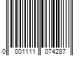 Barcode Image for UPC code 00011110742865