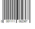 Barcode Image for UPC code 00011110823632