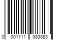 Barcode Image for UPC code 00011110838841