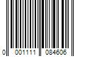 Barcode Image for UPC code 00011110846020