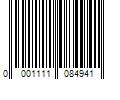 Barcode Image for UPC code 00011110849403