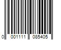 Barcode Image for UPC code 00011110854025