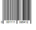 Barcode Image for UPC code 00011110854155