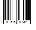 Barcode Image for UPC code 00011110854285